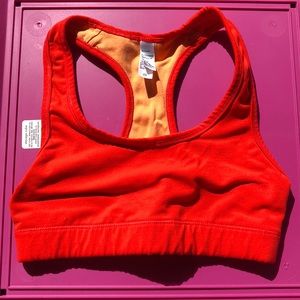American Apparel | orange Sports Bra